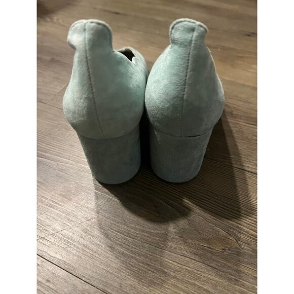 Anthropologie Seychelles blue suede heels - Picture 3 of 7